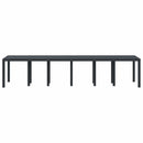 Havemøbel Bord Antracit 350 x 100 x 74 cm polyrattan