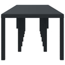 Havemøbel Bord Antracit 400 x 100 x 73 cm polyrattan