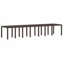 Havemøbel Bord Brun 400 x 100 x 73 cm polyrattan
