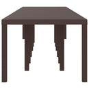 Havemøbel Bord Brun 400 x 100 x 73 cm polyrattan