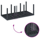 Have Spisebordssæt 9 pcs Antracit Polypropylen