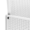 Have Spisebordssæt 9 pcs Hvid Polypropylen