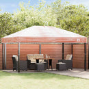 Gazebo Cover Erstatning Transparent 400 x 300 x 32 cm PVC