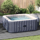 Pool Bundark Lysegrå 274 x 274 x 0,1 cm Non-woven stof