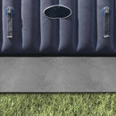 Pool Bundark Lysegrå 396 x 396 x 0,1 cm Non-woven stof