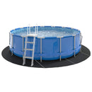 Pool Bundark Sort Ø 428 cm Non-woven stof