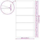 Pool Bundark Sort 550 x 280 x 0,1 cm Non-woven stof