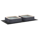 Pool Bundark Sort 640 x 321 x 0,1 cm Non-woven stof