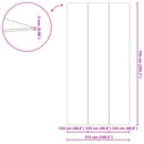 Pool Bundark Sort 750 x 372 x 0,1 cm Non-woven stof