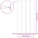 Pool Bundark Sort 820 x 420 x 0,1 cm Non-woven stof