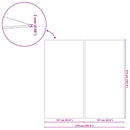 Pool Bundark 274 x 274 x 0,1 cm Non-woven stof