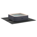Pool Bundark Sort 396 x 396 x 0,1 cm Non-woven stof