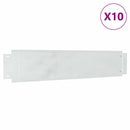 Plænehegn Galvaniseret farve 100 x 20 x 0,07 cm