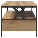 Sofabord artisan eg 100 x 51 x 45 cm Konstrueret træ