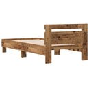 Sengestel Gammelt træ 203 x 95 x 70 cm Konstrueret træ