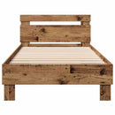 Sengestel Gammelt træ 203 x 95 x 70 cm Konstrueret træ