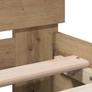 Sengestel Artisan Egetræ 203 x 95 x 70 cm Konstrueret træ