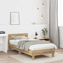 Sengestel Artisan Egetræ 203 x 95 x 70 cm Konstrueret træ