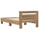 Sengestel Artisan Egetræ 193 x 95 x 88 cm Konstrueret træ