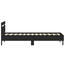 Sengestel Sort eg 193 x 95 x 88 cm Konstrueret træ