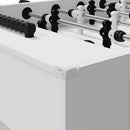 Fodboldbord Hvid 146,5 x 74 x 85 cm Konstrueret træ