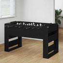 Fodboldbord Sort Eg 146,5 x 74 x 85 cm Konstrueret træ