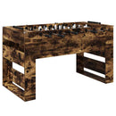 Fodboldbord Røget Eg 146,5 x 74 x 85 cm Konstrueret træ