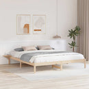 Sengestel Naturfarvet 180 x 200 cm Massiv fyrretræ
