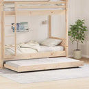 Sengestel Brun 80 x 200 cm Massivt fyrretræ