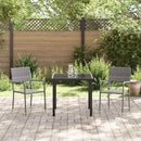 Have Spisebordssæt med pude 3 pcs Grå polyrattan