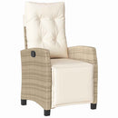 Have Spisebordssæt med pude 5 pcs Beige polyrattan