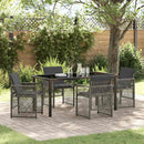 Have Spisebordssæt 5 pcs Grå polyrattan