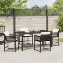 Have Spisebordssæt 5 pcs Brun polyrattan