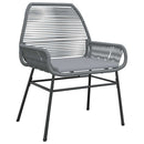 Have Spisebordssæt med pude 3 pcs Grå polyrattan
