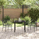 Have Spisebordssæt 3 pcs Sort polyrattan