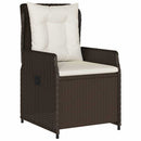 Have Spisebordssæt 7 pcs Brun polyrattan