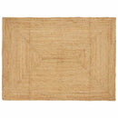 Områdetæpper Naturfarvet 120 x 170 cm Jute