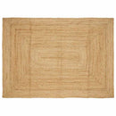 Områdetæpper Naturfarvet 200 x 290 cm Jute