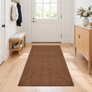 Område tæppe Grå 80 x 200 cm Jute