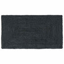 Områdetæpper Rektangulær Mørkegrå 60 x 110 cm Jute
