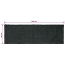 Områdetæpper Rektangulær Mørkegrå 80 x 300 cm Jute