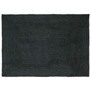 Områdetæpper Rektangulær Mørkegrå 200 x 290 cm Jute