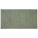 Områdetæpper Rektangulær Olivengrøn 100 x 200 cm Jute