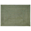 Områdetæpper Rektangulær Olivengrøn 160 x 230 cm Jute