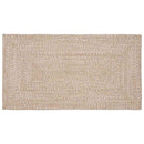 Områdetæpper Natur og hvid 100 x 200 cm Jute