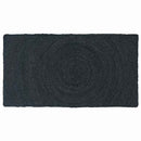 Områdetæpper Mørkegrå 60 x 110 cm Jute