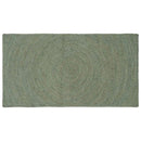 Områdetæpper Olivengrøn 100 x 200 cm Jute