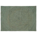 Områdetæpper Olivengrøn 120 x 170 cm Jute