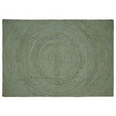 Områdetæpper Olivengrøn 160 x 230 cm Jute