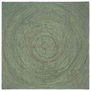 Områdetæpper Olivengrøn 300 x 300 cm Jute